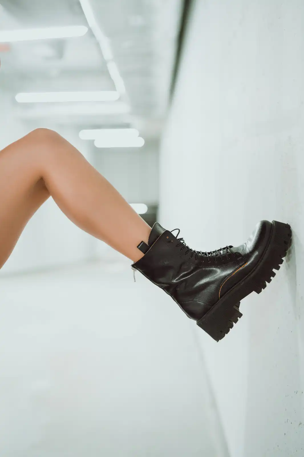 Bocanci Zipper Black