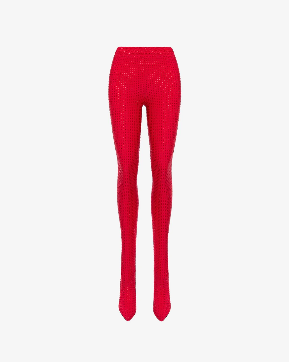 Cizme Colanți cu Cristale Red