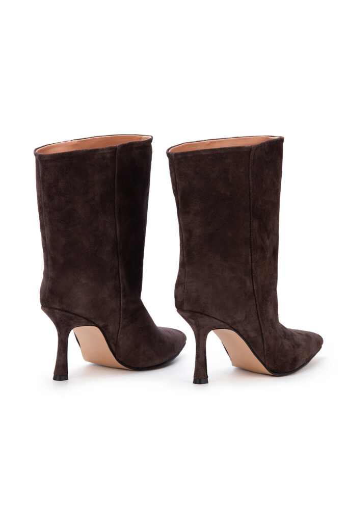 Botine cu toc mediu Noelle