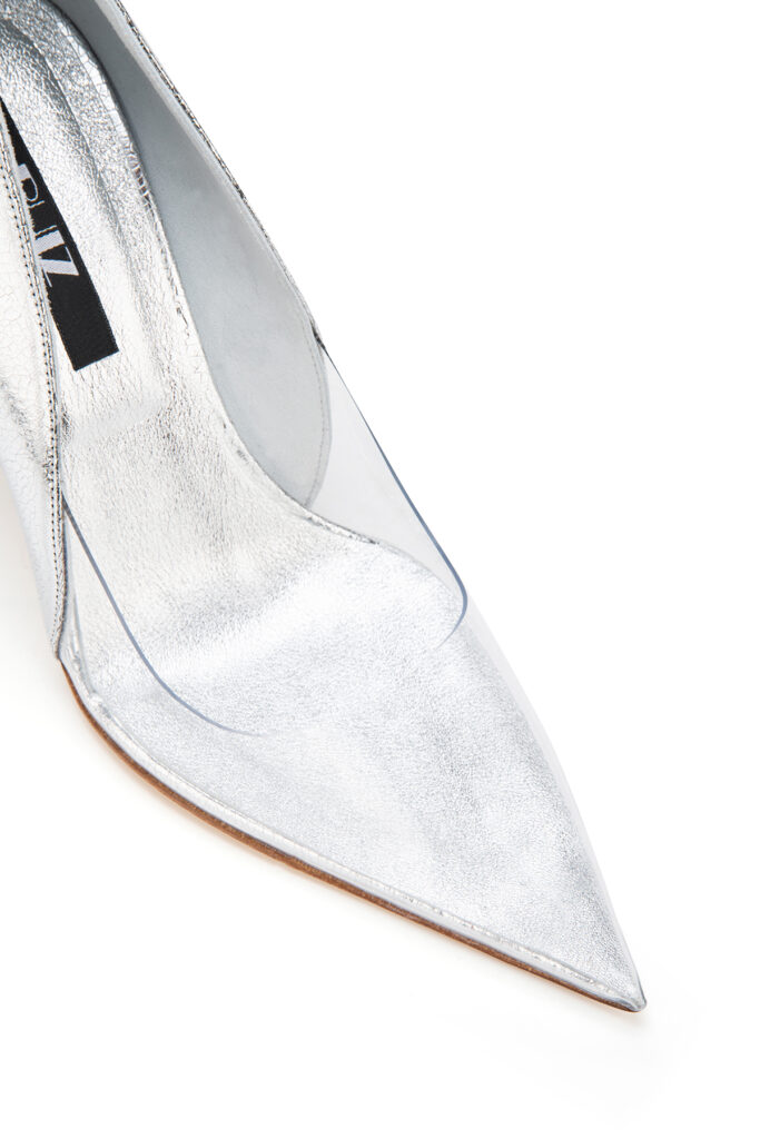 Pantofi Calista Plexi Silver