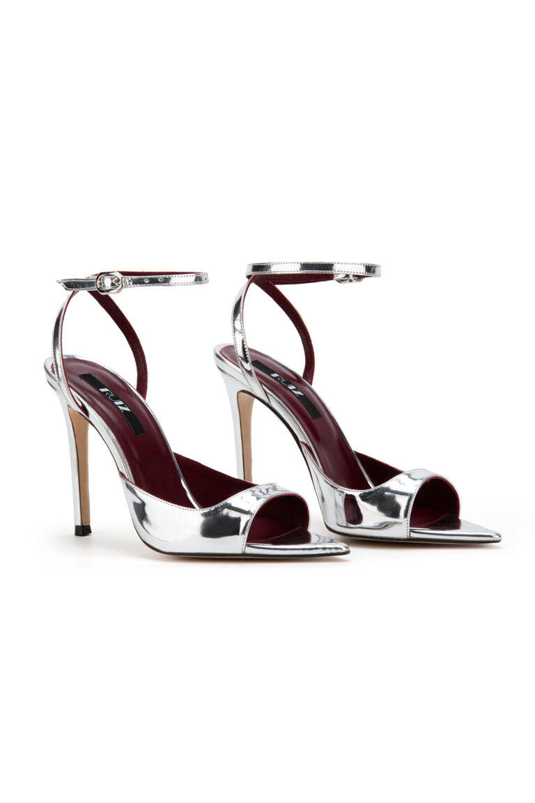 Sandale elegante Paula Silver